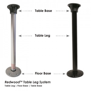 Redwood Table Leg And Base System